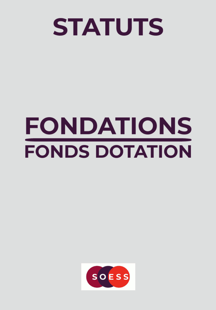 Les Statuts Des Fondations Et Fonds De Dotation En France SOESS