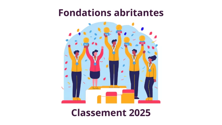 Classement 2025 fondations abritantes
