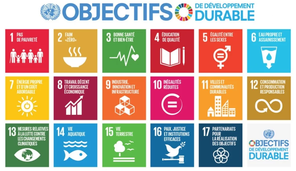 17 objectifs de développement durable des nations unies